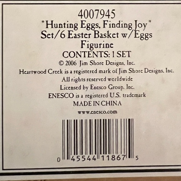 Decorative Easter Egg Bowl with Handle - Picture 5 of 5